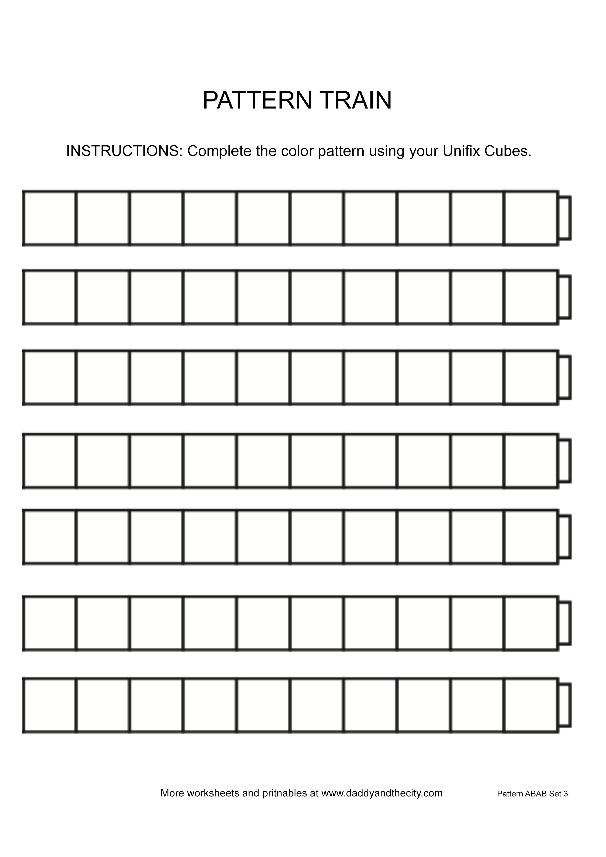 Free Printable Unifix Cubes Worksheets Printable Word Searches